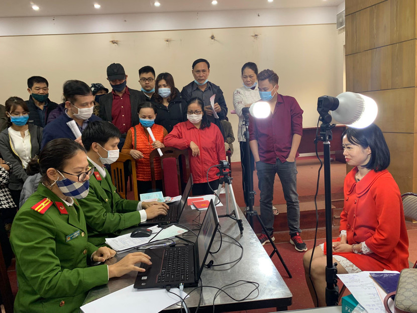 Tăng thêm điểm cấp căn cước công dân góp phần phục vụ nhân dân hiệu quả hơn