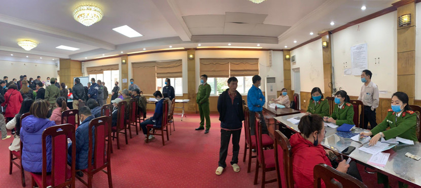 Điểm cấp căn cước công dân mới