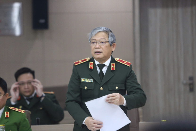 Thiếu tướng Hoàng Anh Tuyên - Phó Chánh văn phòng Bộ Công an thông tin về triển khai quy định về chức năng, nhiệm vụ, quyền hạn và cơ cấu tổ chức mới của Bộ Công an