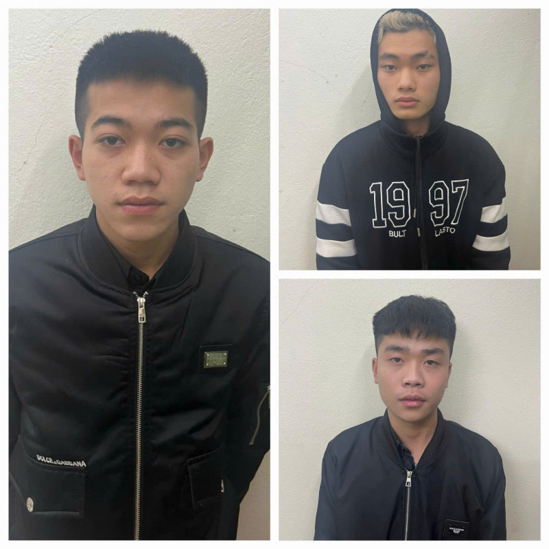 Nhóm đối tượng bị bắt giữ Nhóm đối tượng bị bắt giữ