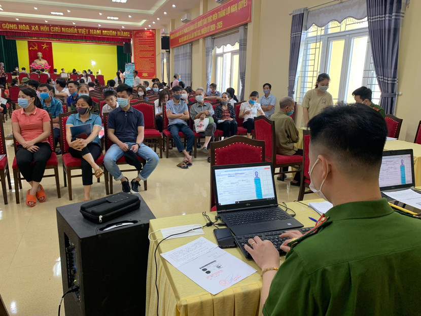 Công an huyện Thạch Thất làm việc xuyên nghỉ lễ phục vụ nhân dân