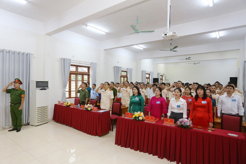 Đảng bộ Công an phường Hà Đông trang trọng tổ chức Đại hội đại biểu Đảng bộ lần thứ I, nhiệm kỳ 2025-2030