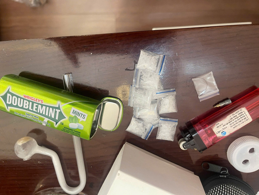 Các tang vật bị thu giữ Các tang vật bị thu giữ