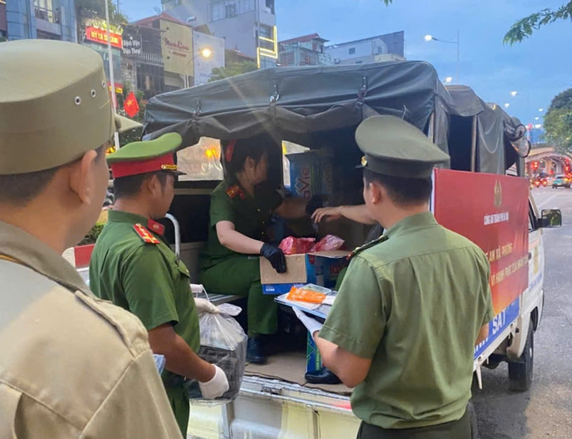 Hậu cần chủ động đóng góp quan trọng cho sự thành công của công tác đảm bảo an ninh trật tự sự kiện A80