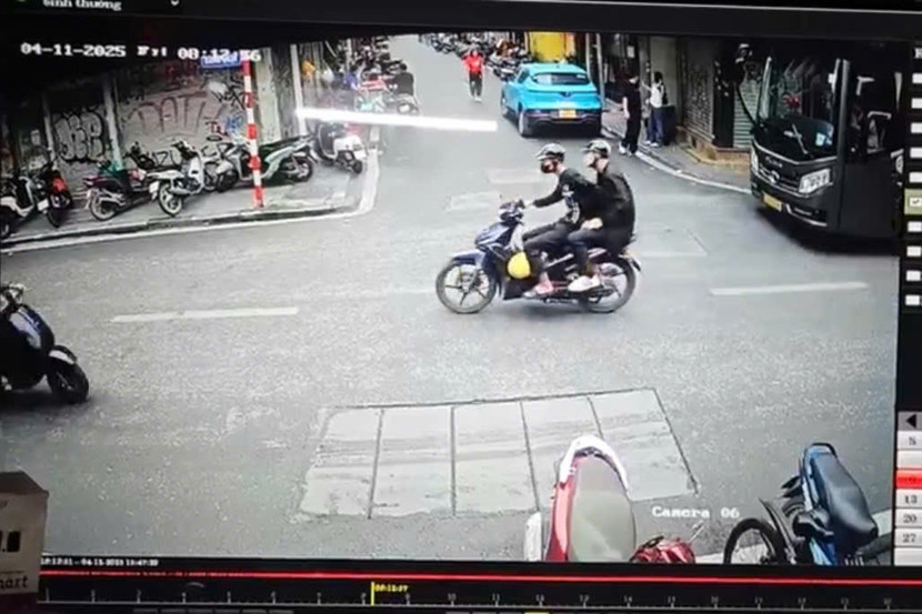 Hình ảnh các đối tượng khi đi cướp giật