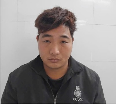 Đối tượng Bàn Văn Thành bị bắt giữ