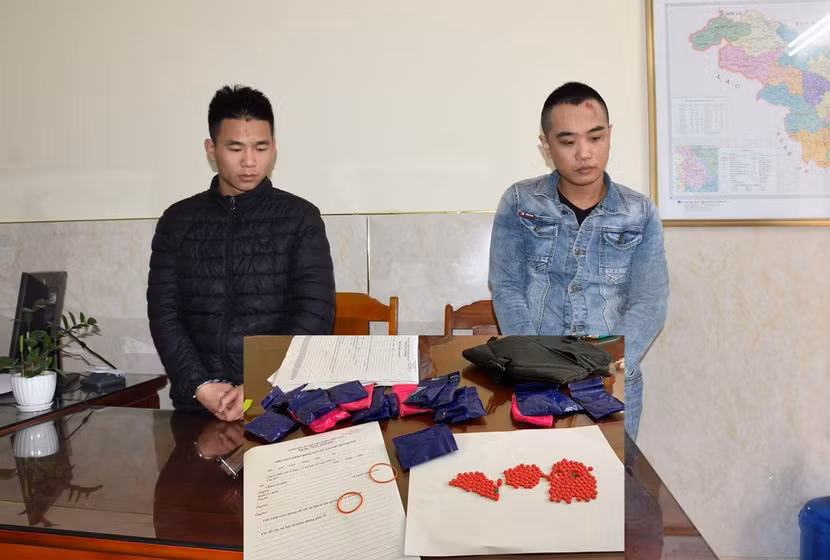 Hai đối tượng cùng số tang vật bị thu giữ