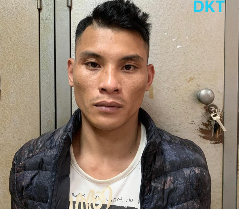 Đối tượng Lê Văn Lượng bị bắt giữ