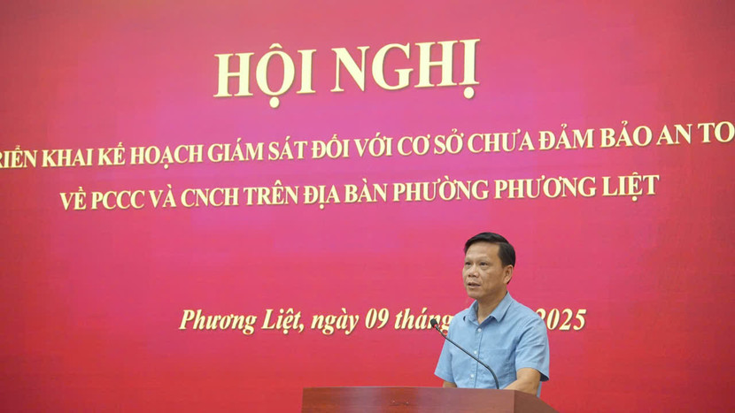 Giám sát chặt chẽ các cơ sở chưa đảm bảo an toàn về phòng cháy trên địa bàn phường Phương Liệt ảnh 2 Giám sát chặt chẽ các cơ sở chưa đảm bảo an toàn về phòng cháy trên địa bàn phường Phương Liệt ảnh 2