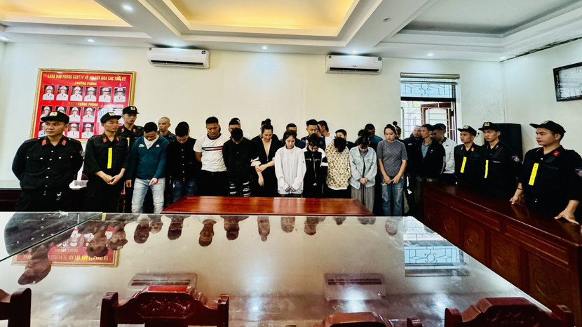 Nhóm thanh niên nam nữ tụ tập sử dụng trái phép chất ma tuý