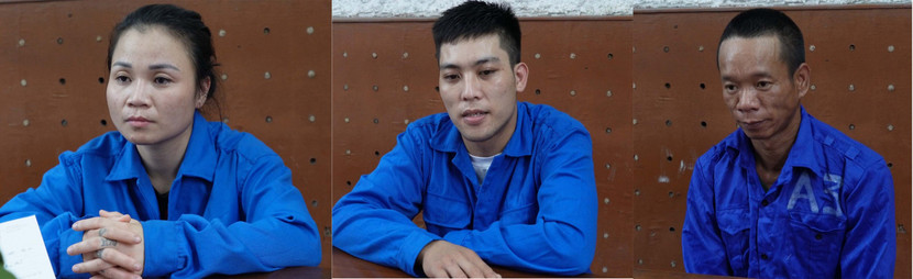 Các đối tượng liên quan bị bắt giữ