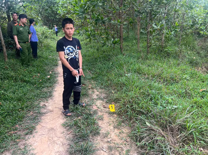 Đối tượng Nguyễn Thế Bảo bị bắt giữ