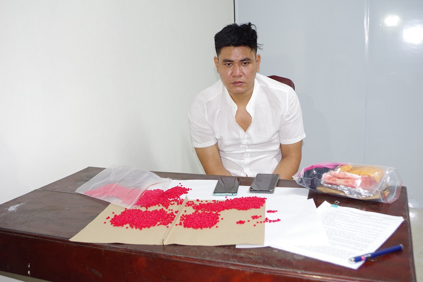 Đối tượng Dương Hoài Nam bị bắt giữ