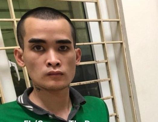 Đối tượng Nguyễn Huy Hiếu bị bắt giữ