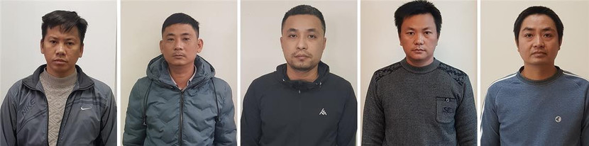 Nhóm đối tượng bị bắt Nhóm đối tượng bị bắt