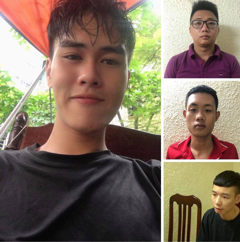 Các đối tượng bị bắt giữ Các đối tượng bị bắt giữ