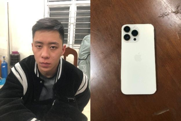 Đối tượng cướp giật tài sản bị bắt giữ