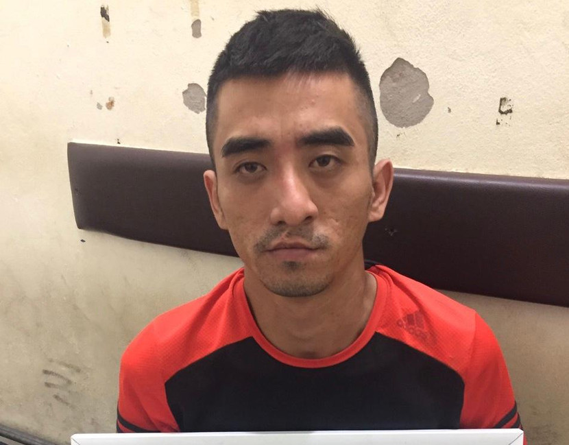 Đối tượng Dương Quang Đạt bị bắt giữ Đối tượng Dương Quang Đạt bị bắt giữ