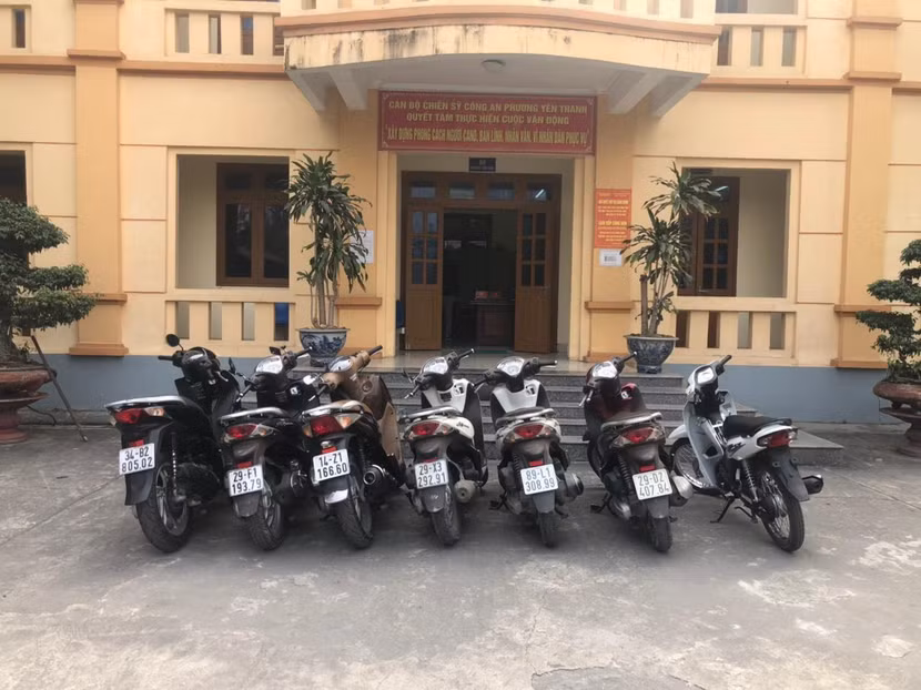 Tang vật thu giữ qua các vụ án Tang vật thu giữ qua các vụ án