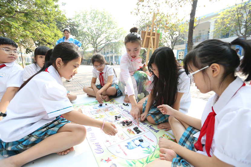 Để xây dựng một trường học hạnh phúc, chúng ta cần lắm những môi trường an toàn, thân thiện như thế này Để xây dựng một trường học hạnh phúc, chúng ta cần lắm những môi trường an toàn, thân thiện như thế này