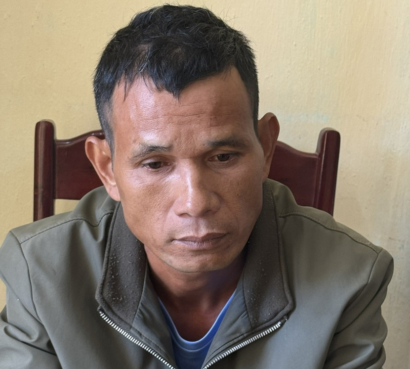 Đối tượng Nguyễn Văn Tình bị bắt giữ Đối tượng Nguyễn Văn Tình bị bắt giữ