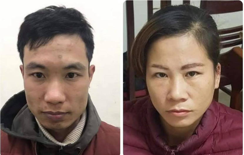 Hai đối tượng bị bắt giữ Hai đối tượng bị bắt giữ