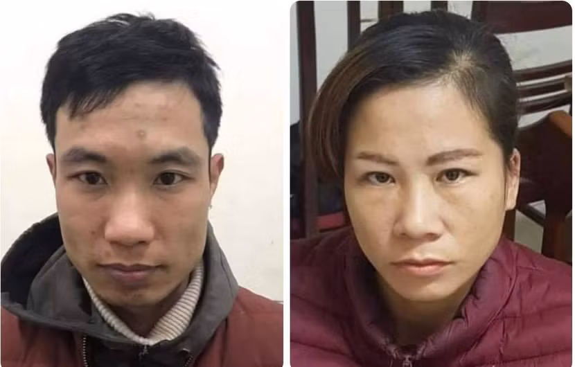 Hai đối tượng bị bắt giữ Hai đối tượng bị bắt giữ