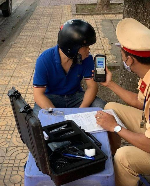 Lực lượng Công an xử lý vi phạm liên quan đến nồng độ cồn