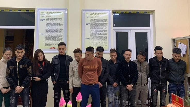 Nhóm đối tượng sử dụng ma túy trong quán karaoke