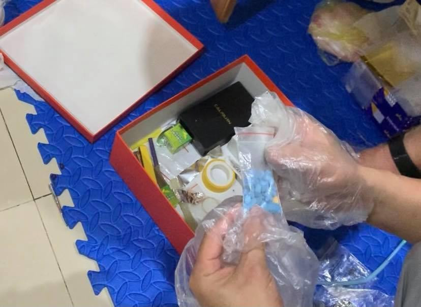 Các tang vật bị thu giữ Các tang vật bị thu giữ