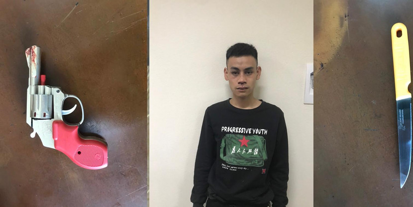 Đối tượng cướp tài sản bị bắt giữ