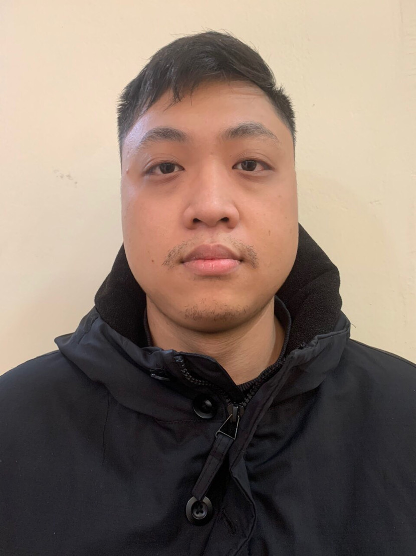 Đối tượng Nguyễn Minh Hoàng bị bắt giữ Đối tượng Nguyễn Minh Hoàng bị bắt giữ