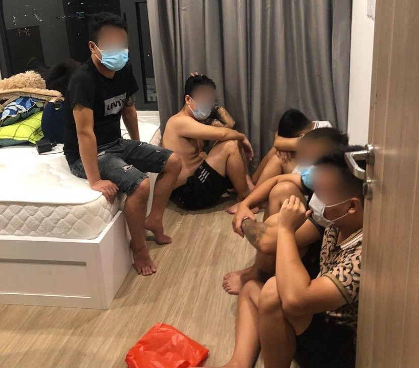 Nhóm đối tượng tụ tập sử dụng ma túy trong Khu đô thị Vinhomes Ocean Park Nhóm đối tượng tụ tập sử dụng ma túy trong Khu đô thị Vinhomes Ocean Park