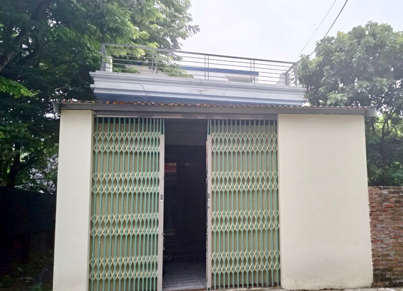 Nhà tình nghĩa sau khi xây dựng xong, khánh thành và bàn giao cho gia đình chị Nguyễn Thị Mai