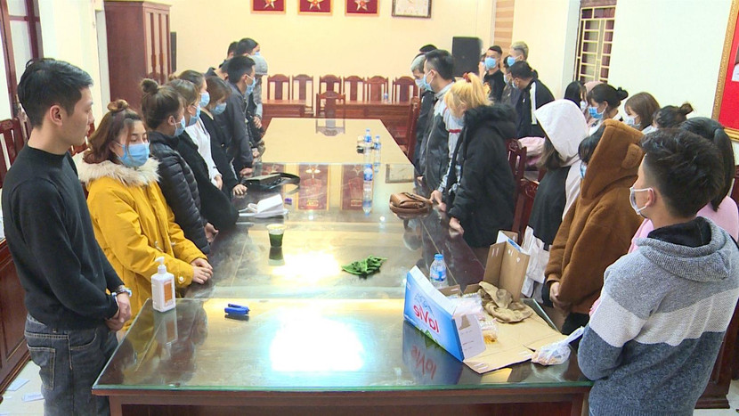 Các đối tượng tụ tập sử dụng ma túy bị bắt giữ Các đối tượng tụ tập sử dụng ma túy bị bắt giữ