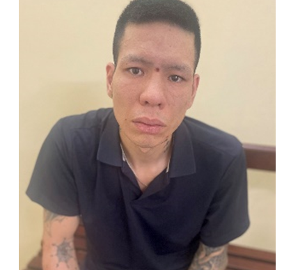 Đối tượng Nguyễn Thông Thùy bị bắt giữ Đối tượng Nguyễn Thông Thùy bị bắt giữ