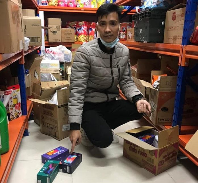 Đối tượng Nguyễn Tiến Hưng bị bắt giữ