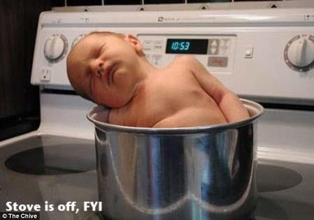 Ngộ nghĩnh những đứa trẻ bạ đâu ngủ đấy ảnh 5