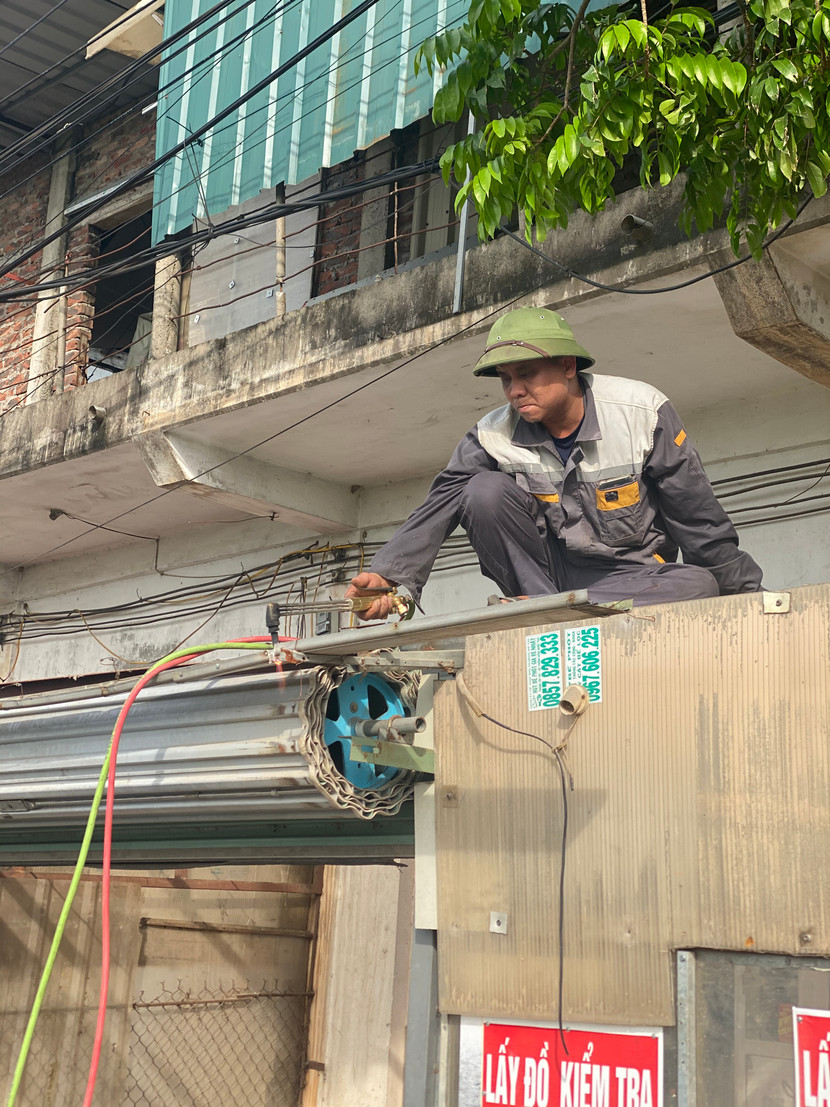 Công tác tháo dỡ được tiến hành khẩn trương, quyết liệt