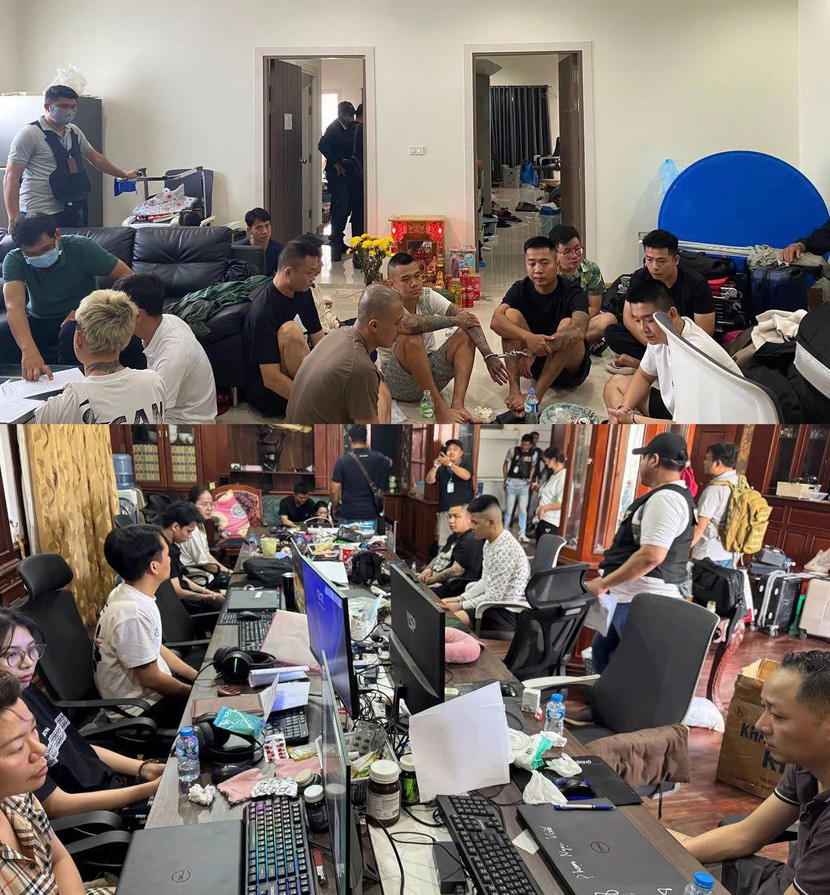 Các đối tượng liên quan đến vụ việc bị bắt giữ Các đối tượng liên quan đến vụ việc bị bắt giữ