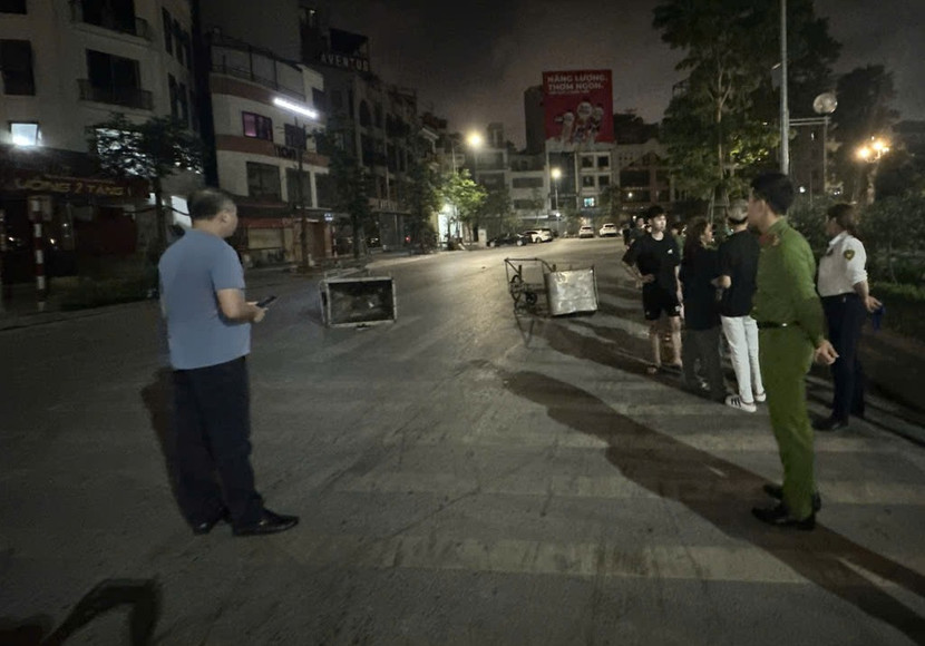 Hiện trường nơi xảy ra sự việc Hiện trường nơi xảy ra sự việc