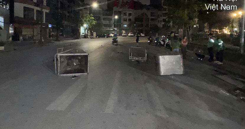 Hiện trường nơi xảy ra sự việc Hiện trường nơi xảy ra sự việc