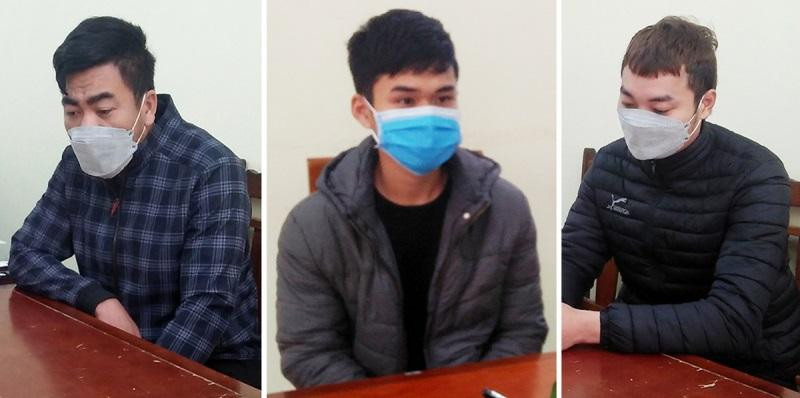 Nhóm đối tượng liên quan đến vụ việc bị bắt giữ