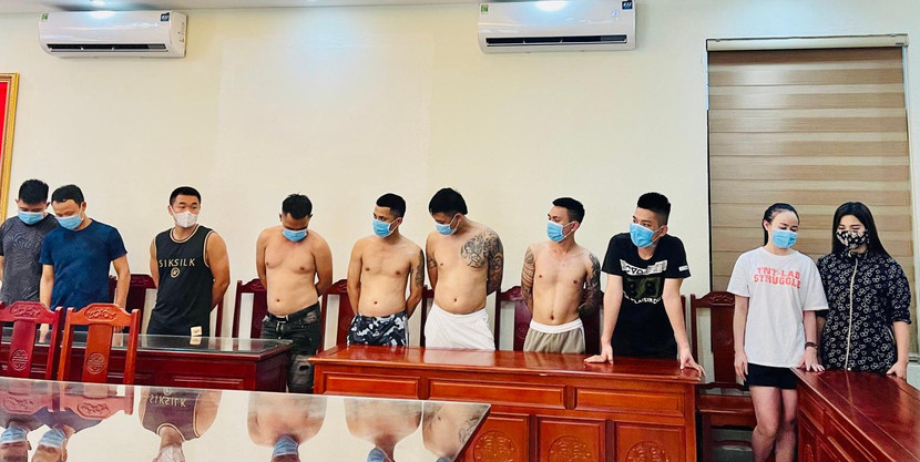 Nhóm đối tượng tụ tập sử dụng ma túy bị bắt giữ Nhóm đối tượng tụ tập sử dụng ma túy bị bắt giữ