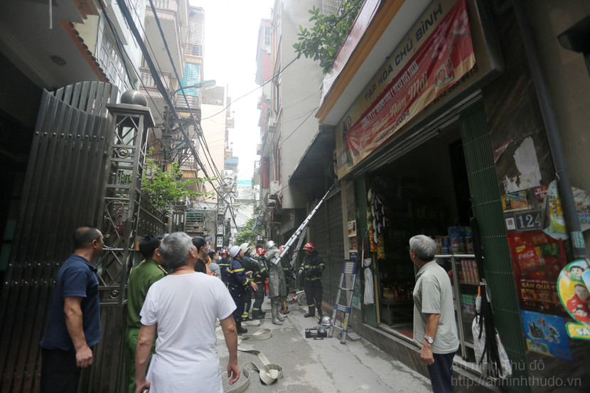 Có thể quan sát khu vực ngõ khá hẹp