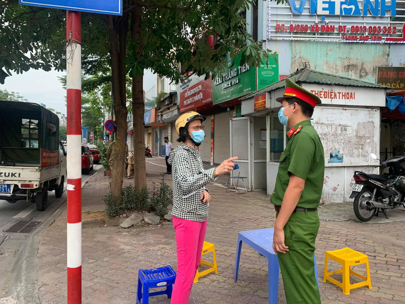 Chốt tại phường Nam Đồng Chốt tại phường Nam Đồng