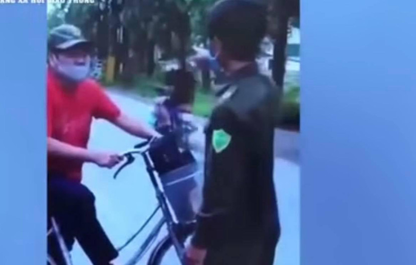 Hình ảnh sự việc được ghi lại