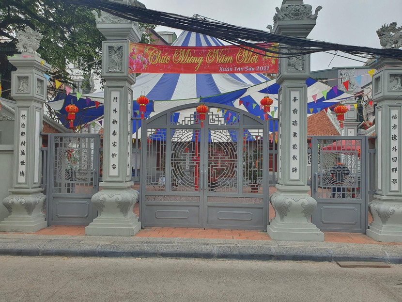 Các khu di tích, đền, chùa cũng đóng cửa không đón khách để phòng dịch Covid 19