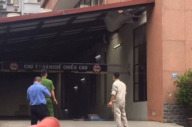 Hiện trường nơi xảy ra sự việc