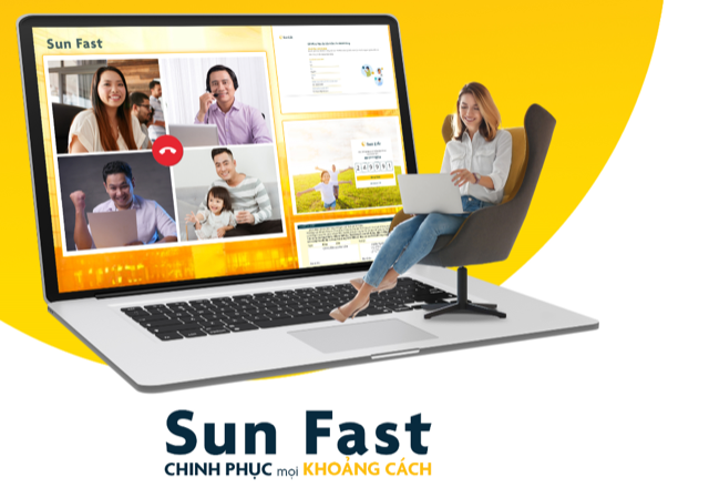 Sun Fast là một công cụ hỗ trợ cho đội ngũ Tư vấn Tài chính trong việc tiếp cận, tư vấn và hoàn tất bộ hồ sơ yêu cầu bảo hiểm của khách hàng mà không cần gặp mặt trực tiếp